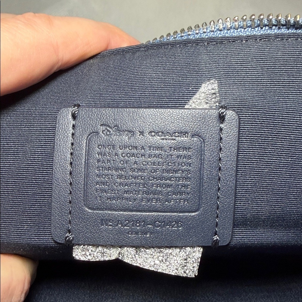 COACH Disney X Coach Cinderella Carriage Crossbody In Signature Canvas - Picture 9 of 12